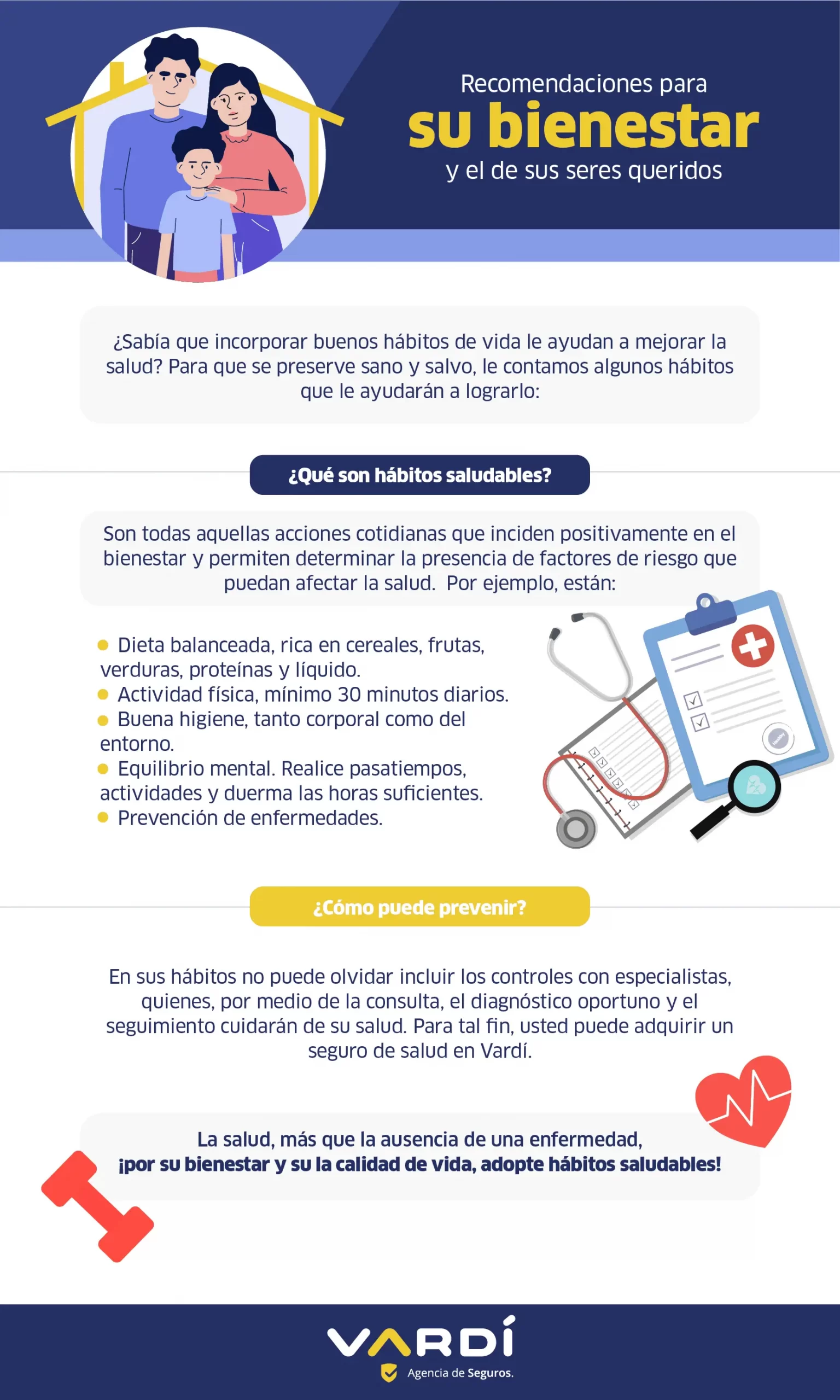 Hábitos saludables que complementan un seguro de salud